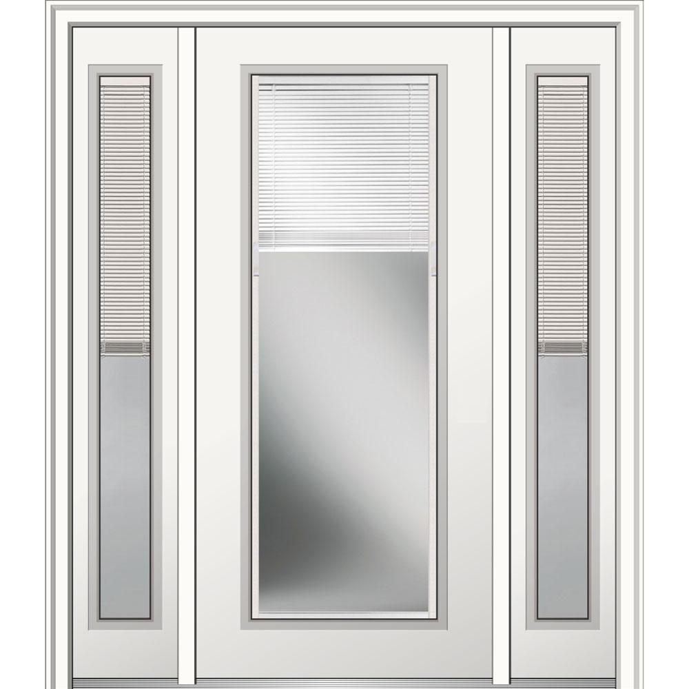 60 X 80 Classic Off White Doors With Glass Steel Doors