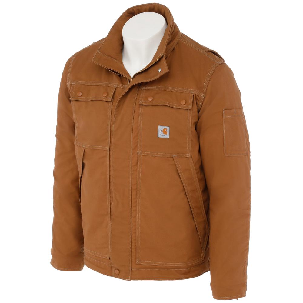 carhartt men's flame resistant full swing quick duck coat