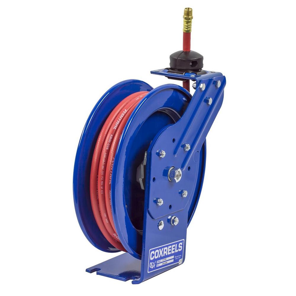 P Series Spring Driven Hose Reel with 50 ft. x 3/8 inch Low Pressure Air Hose