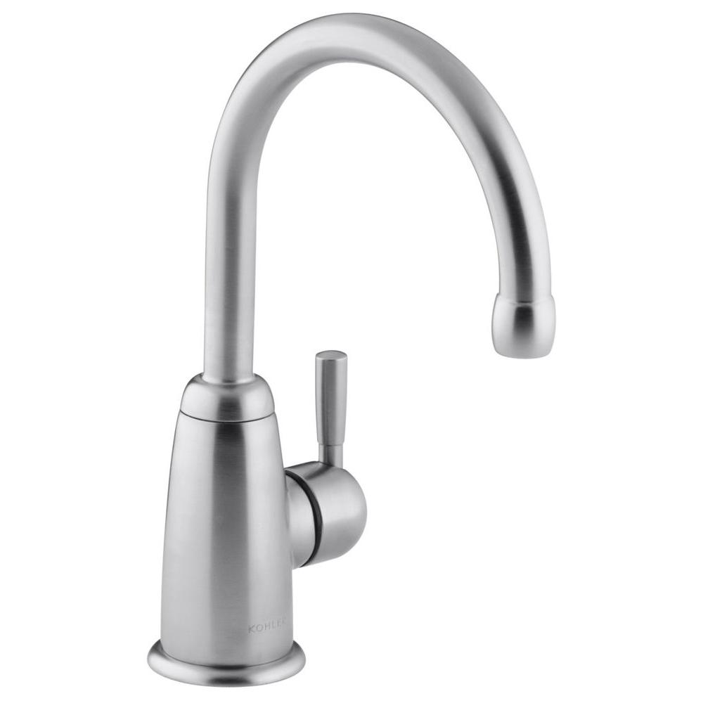 KOHLER Wellspring Single Handle Bar Faucet in Brushed Chrome-K-6665-G