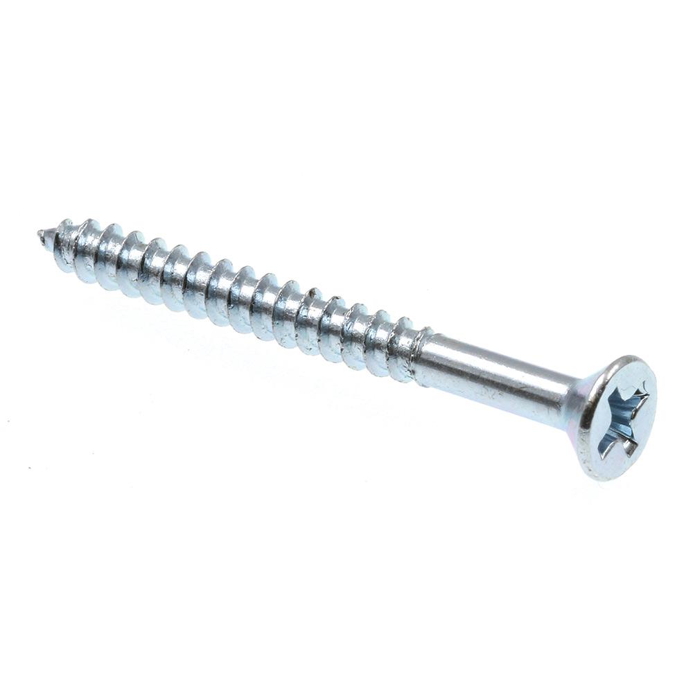 5//16-18 X 3 Phillips Flat Machine Screws 80-82 Degree 18-8 Stainless Steel Package Qty 100