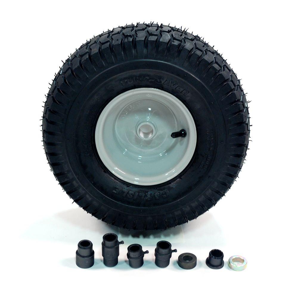 Wheels & Tires: Arnold Casters 15 in. Universal Front-Rider Wheel for Lawn Tractors Grey 490-325-0014