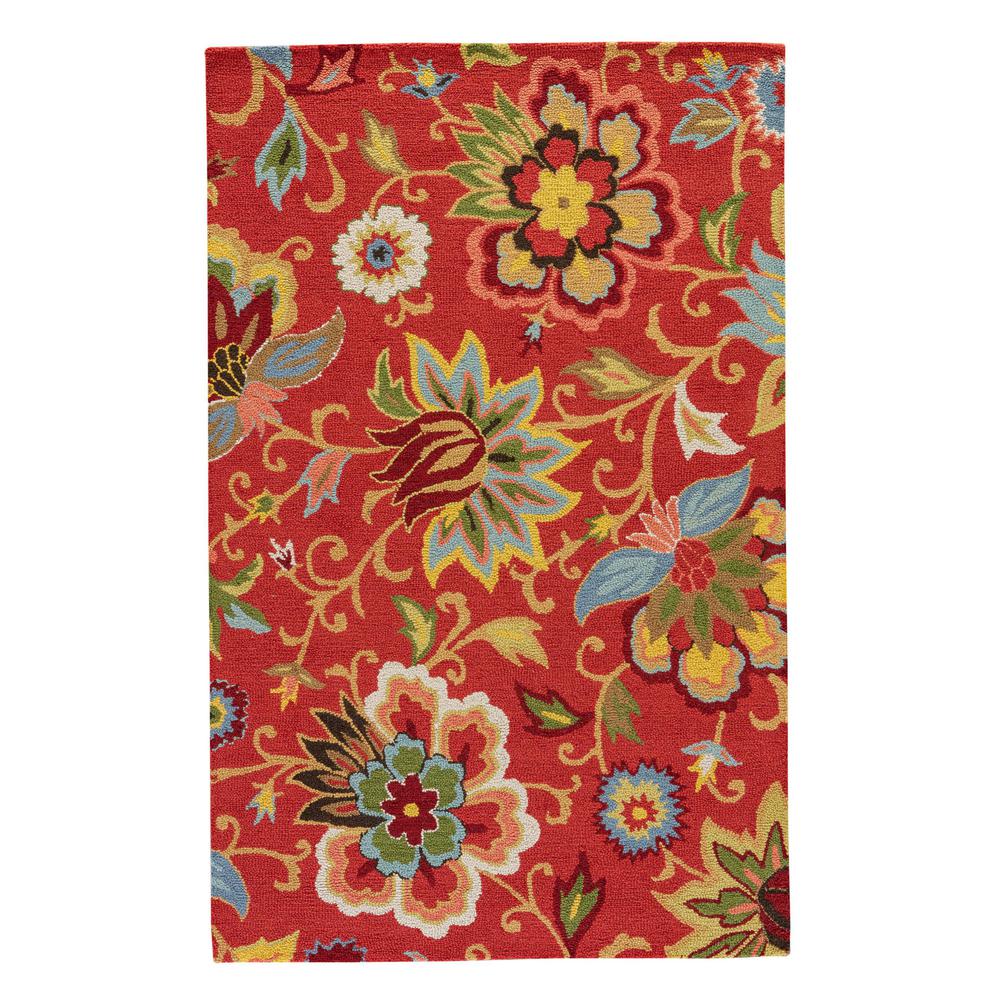 Mohawk Home Tossed Floral Multi 5 ft. x 8 ft. Area Rug395674 The