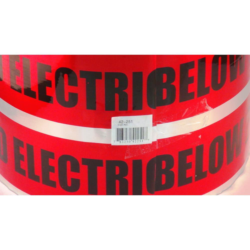 IDEAL 1000 ft. Detectable Underground Caution Tape for Buried