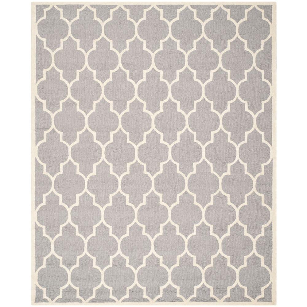 Safavieh Cambridge Silver Ivory 10 Ft X 14 Area Rug