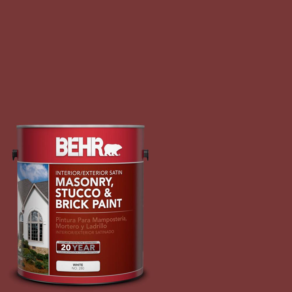 behr paint stucco masonry brick exterior depot roasted fire