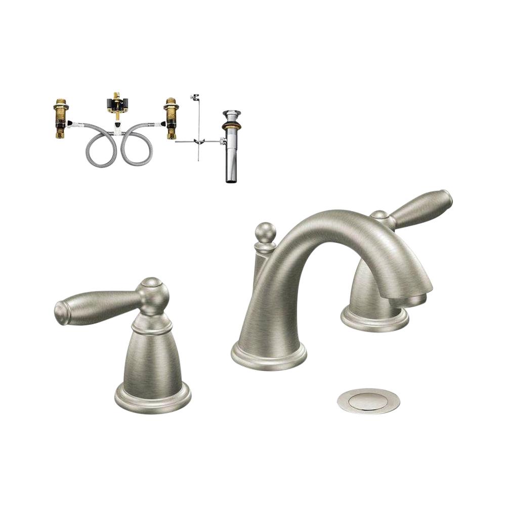 Brushed Nickel Janitorial Sanitation Supplies Touch On Faucets