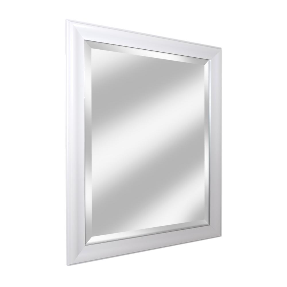 Framed Beveled Mirror Top Ers 55, Mirror 36 X 60 Black Frame