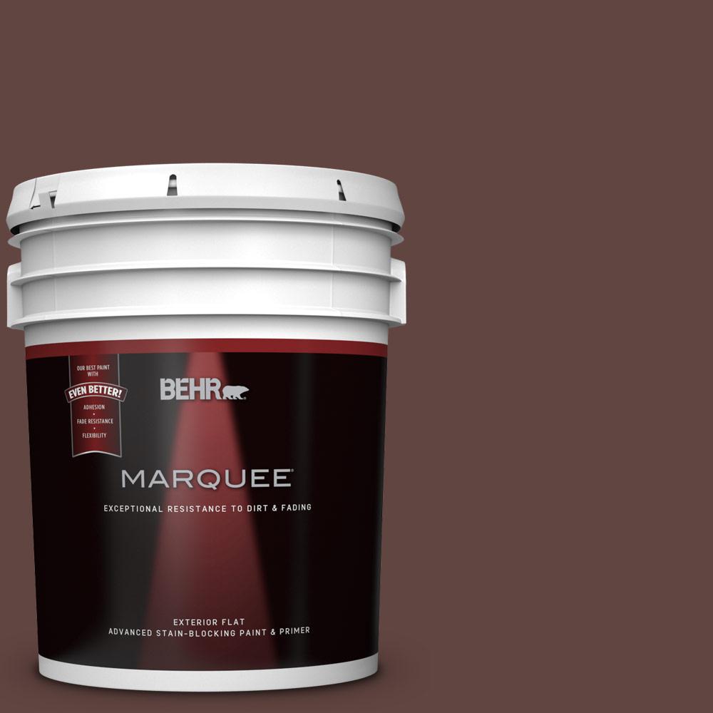 BEHR MARQUEE 5gal. PPU320 Cinnabark Flat Exterior Paint