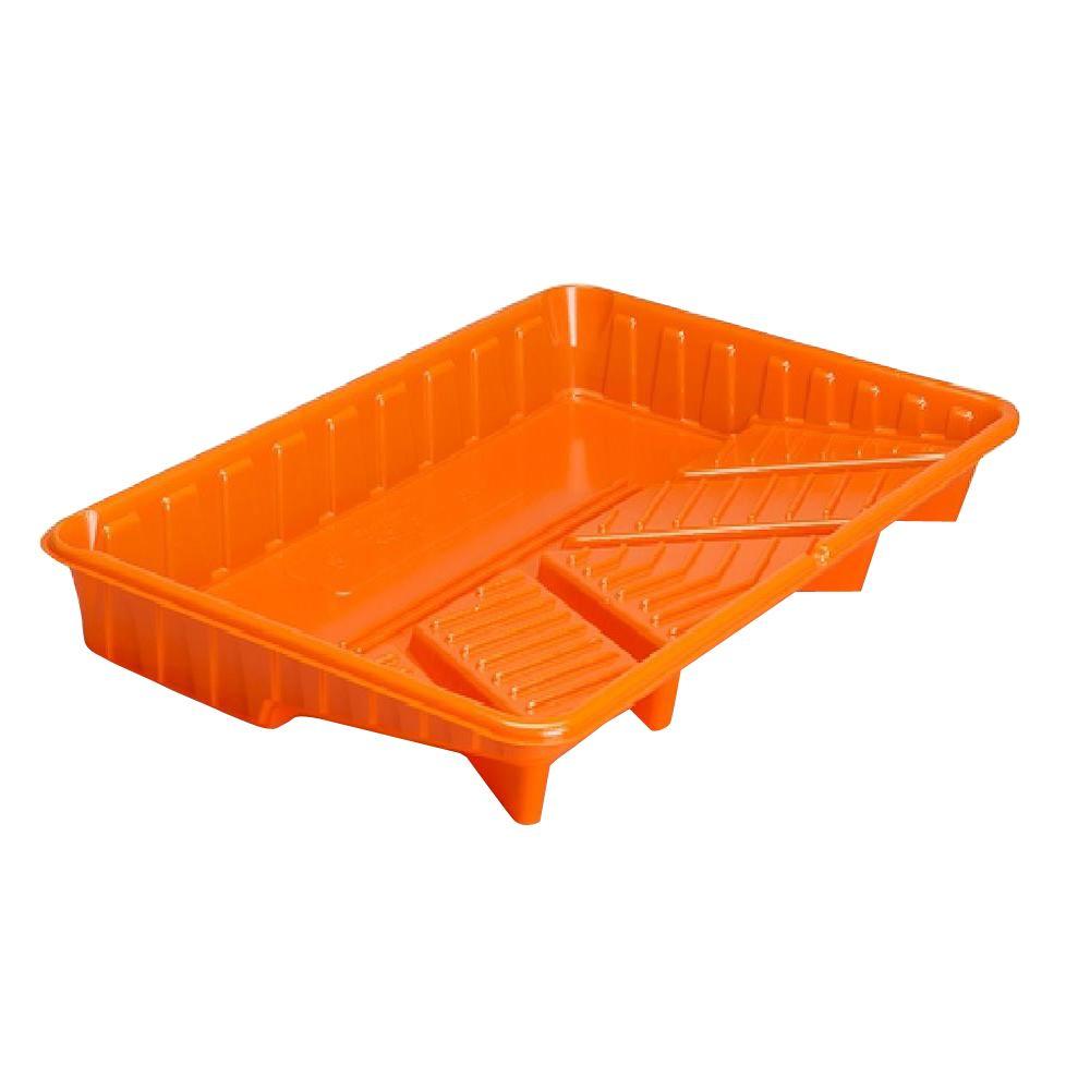 Wooster 11 in. Metal Deluxe Roller Tray00R4020110 The Home Depot