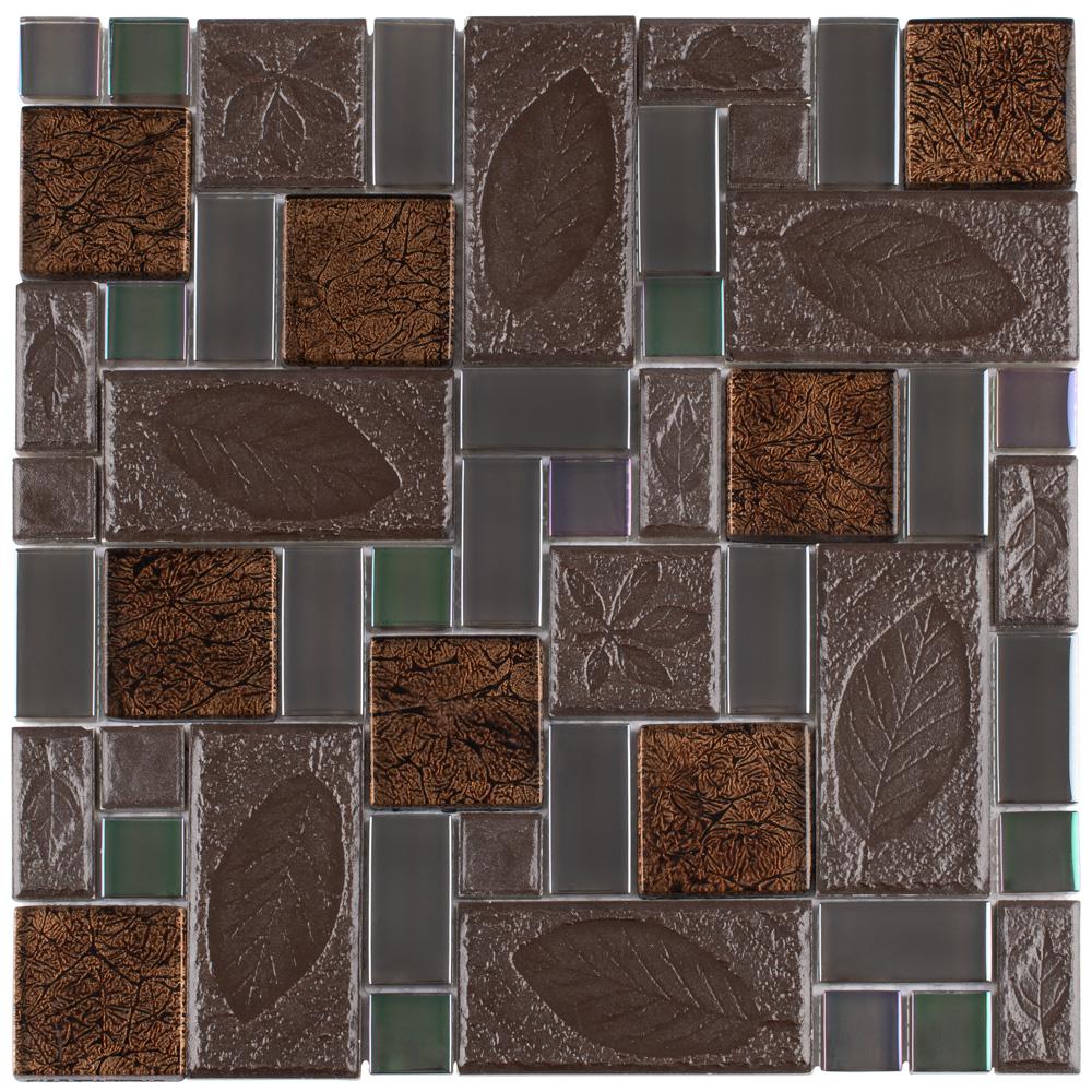 Merola Tile Garden Versailles Walnut 11 3 4 In X 8 Merola Tile Garden Versailles Walnut 11