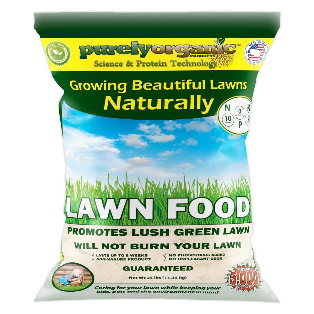 Purely Organic Products 25 lb. Lawn Food Fertilizer-LFJRDK1 - The Home