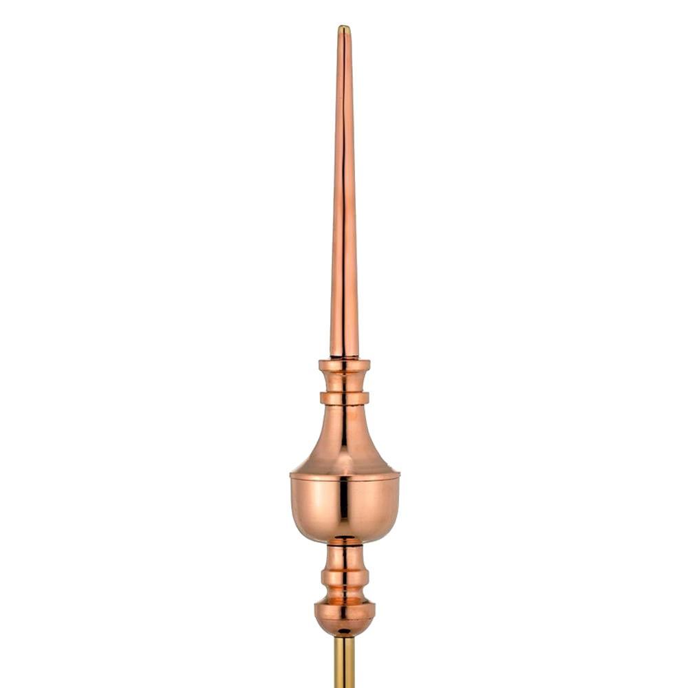 Good Directions 27 in. Victoria Copper Finial742 The Home Depot