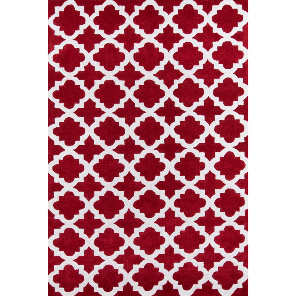 Darya Rugs Traditional Red 1 ft. 9 in. x 3 ft. 5 in. Indoor Area Rug
