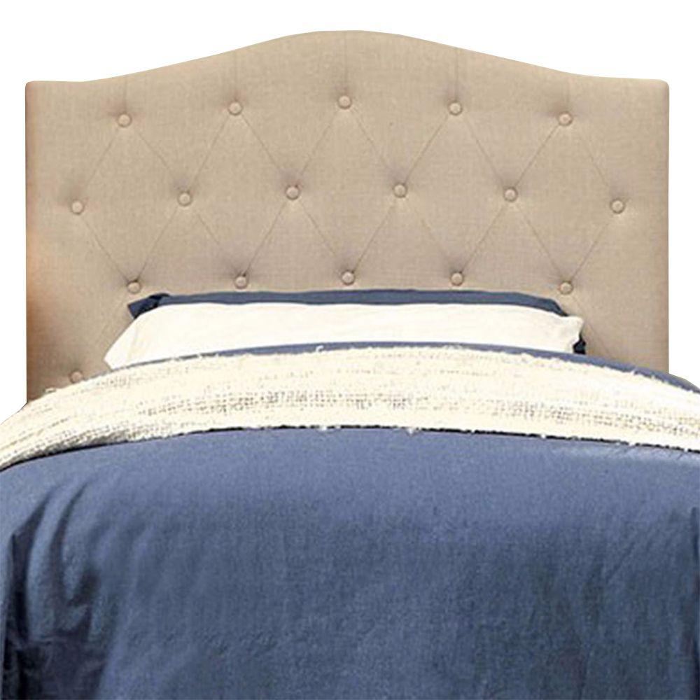 Elegant And Contemporary Ivory Twin Size Headboard Elegant And Contemporary Ivory Twin Size Headboard