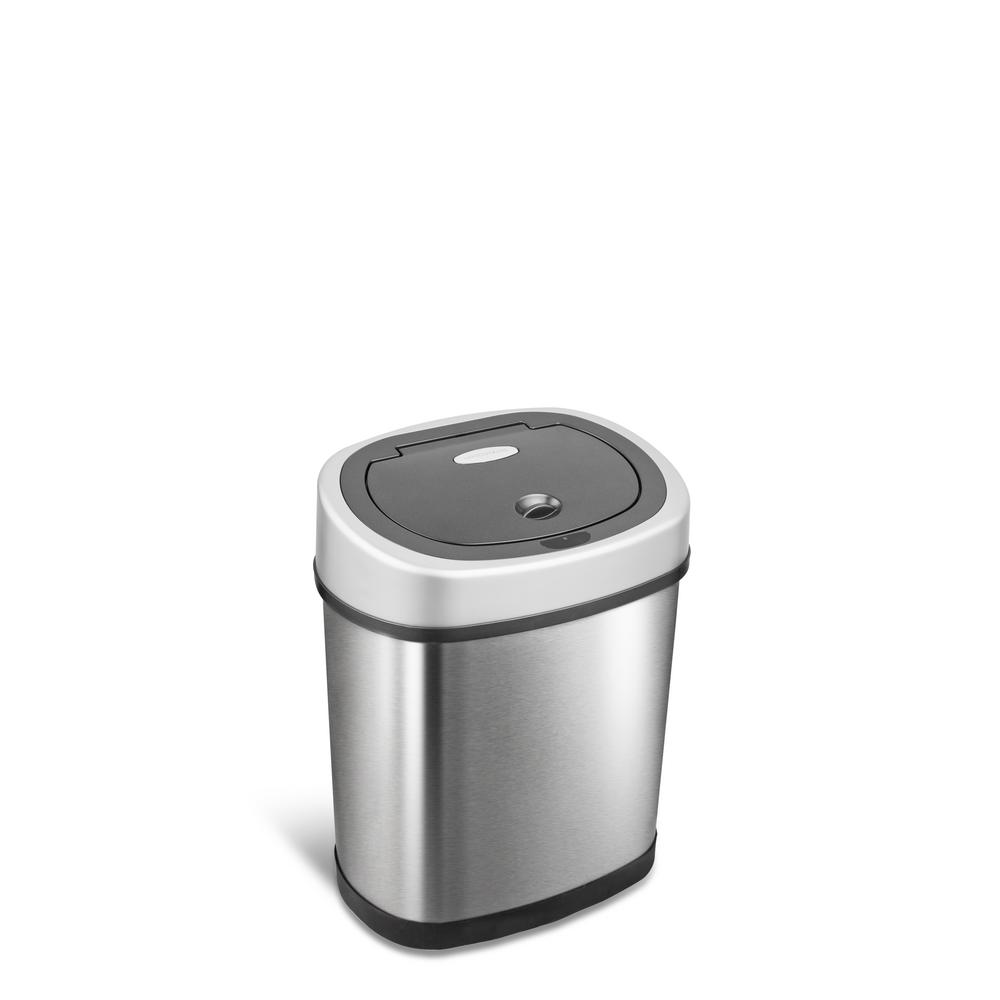 Ninestars 3 2 Gal Brushed Stainless Steel Motion Sensing