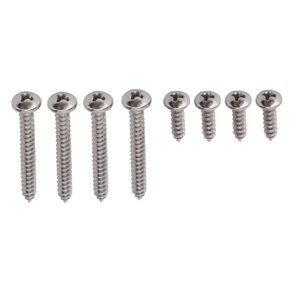 Everbilt Chrome Shelf Bracket Mounting Screws (8Pack)HD0047CH The Home Depot