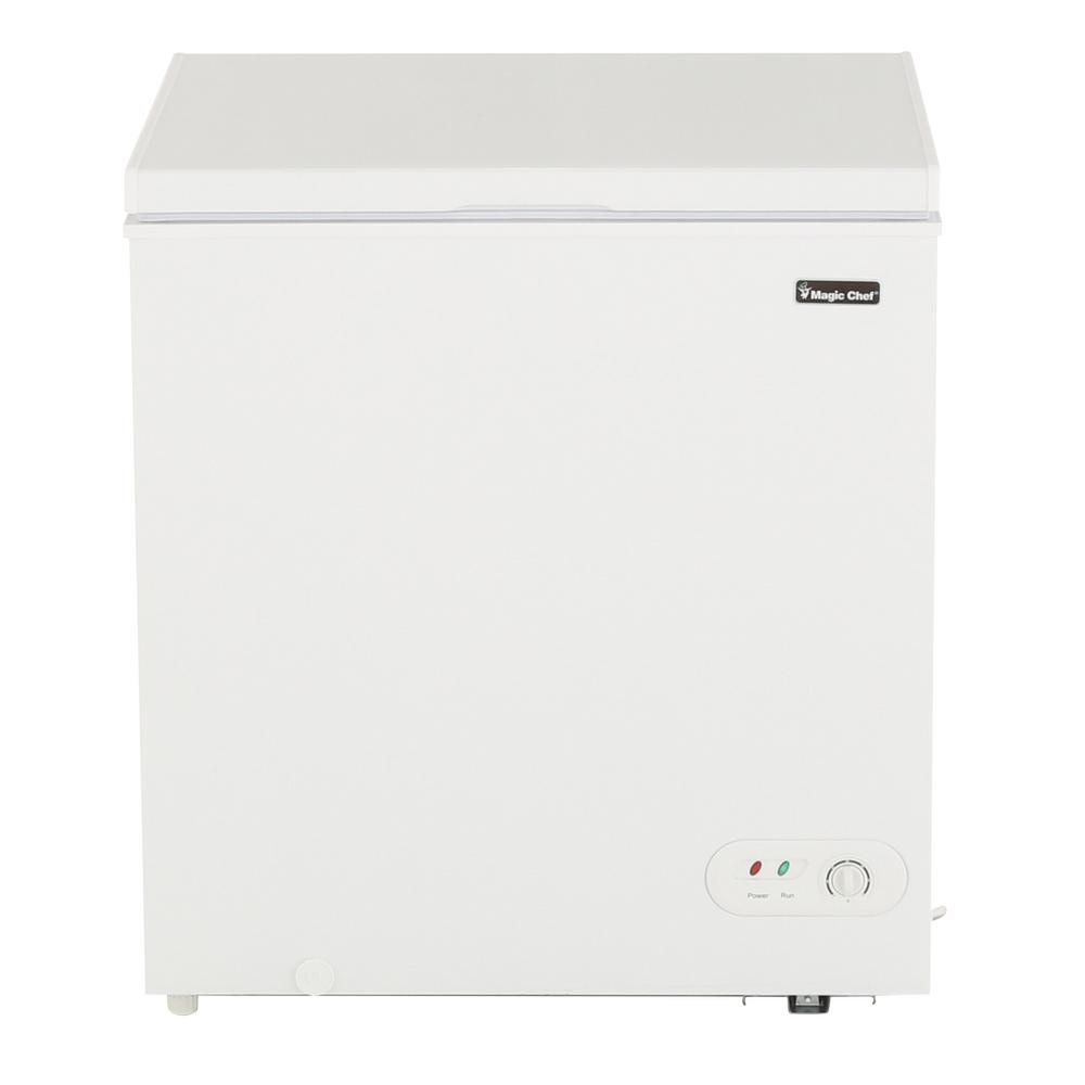 Magic Chef 5.2 cu. ft. Chest Freezer in White-HMCF5W2 - The Home Depot