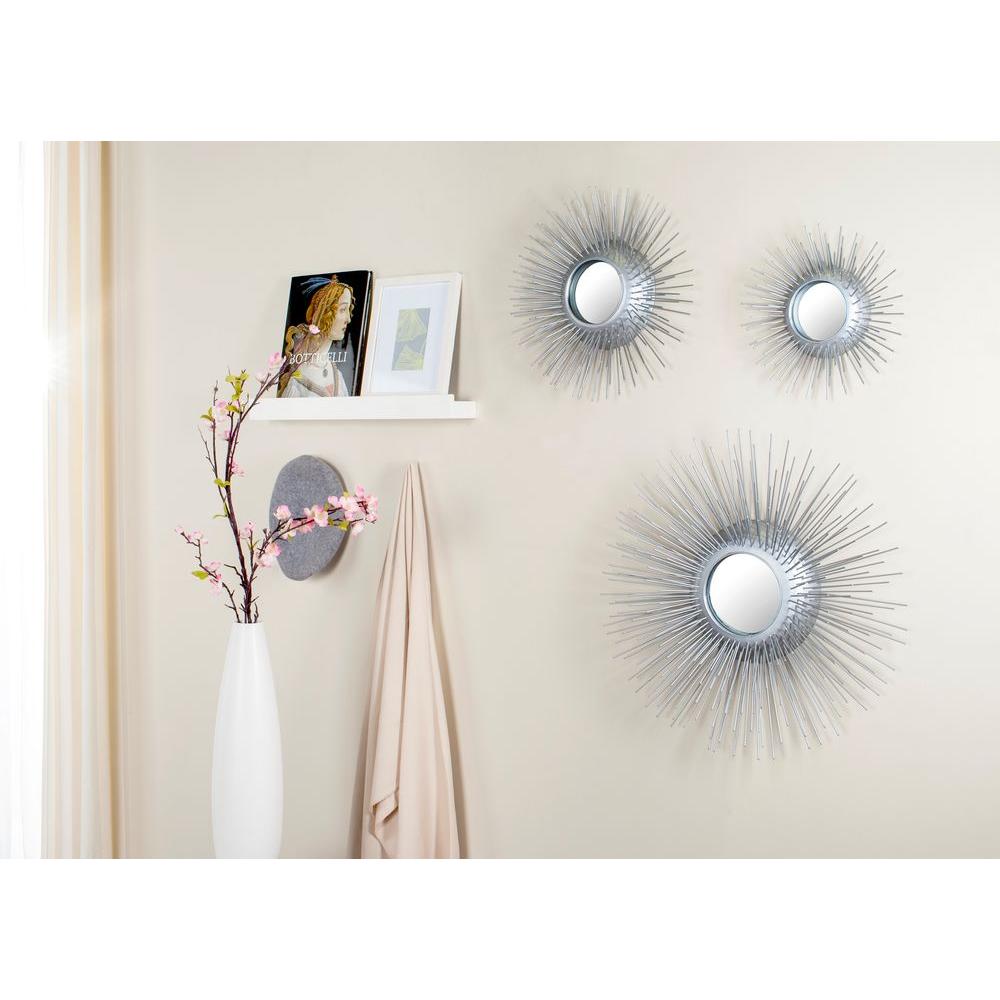 Sunburst 3 Piece Triptych Mirror Set