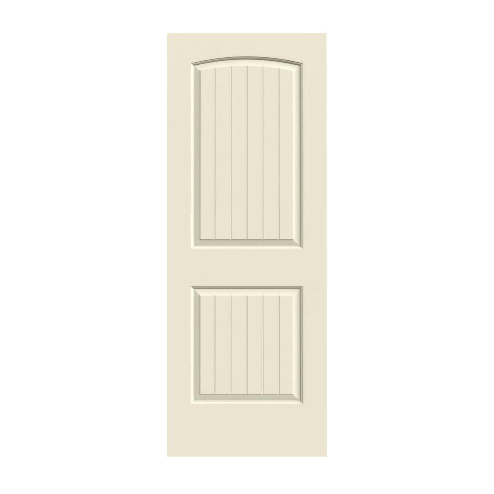 Jeld Wen 30 In X 80 In Santa Fe Primed Smooth Solid Core Molded Composite Mdf Interior Door Slab