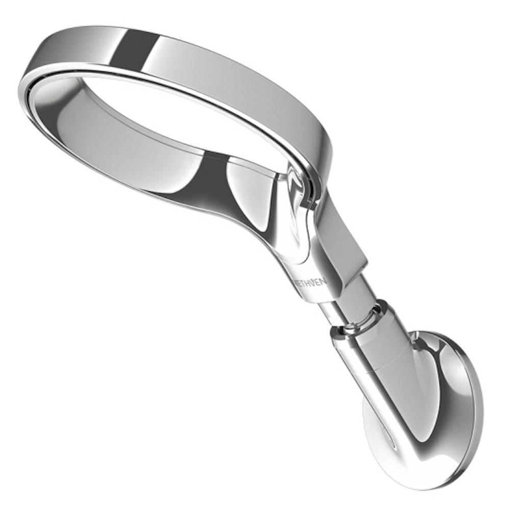 Methven Aio HiTech Halo Design 1Spray 6 in. Round Wall Mount HiRise