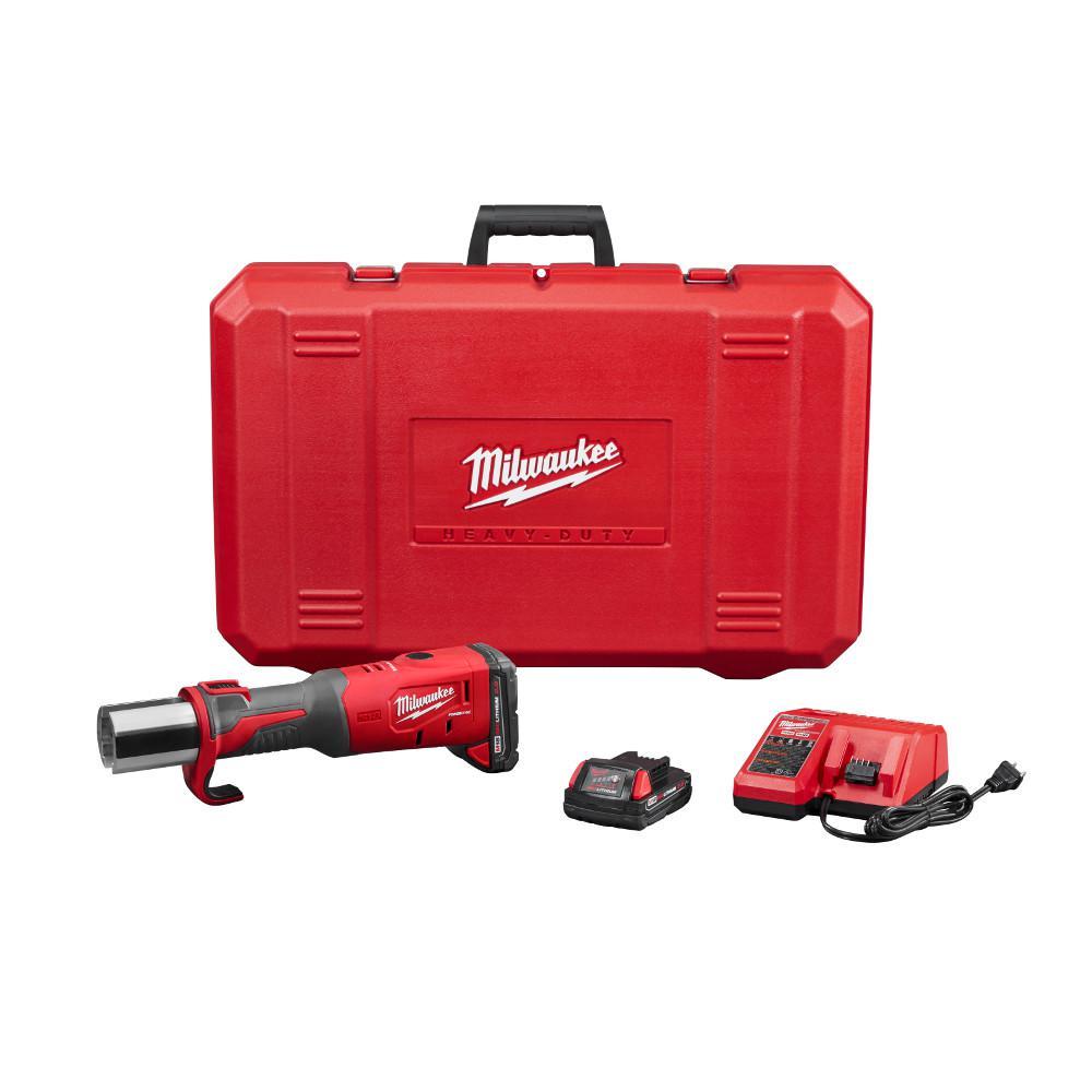 Milwaukee M18 18-Volt Lithium-Ion Brushless Cordless FORCE LOGIC Press W/(2)... by Milwaukee