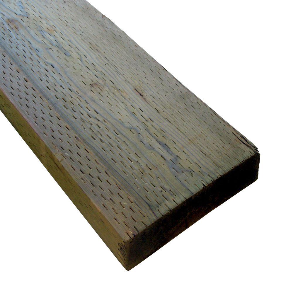 Weathershield 1 In X 4 In X 8 Ft Pressure Treated Board 155395 The