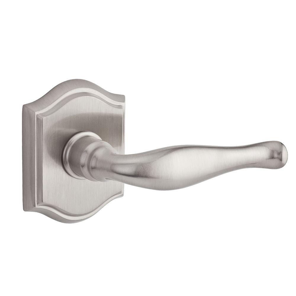 Baldwin Reserve Decorative Satin Nickel Hall/Closet Door Lever with ...