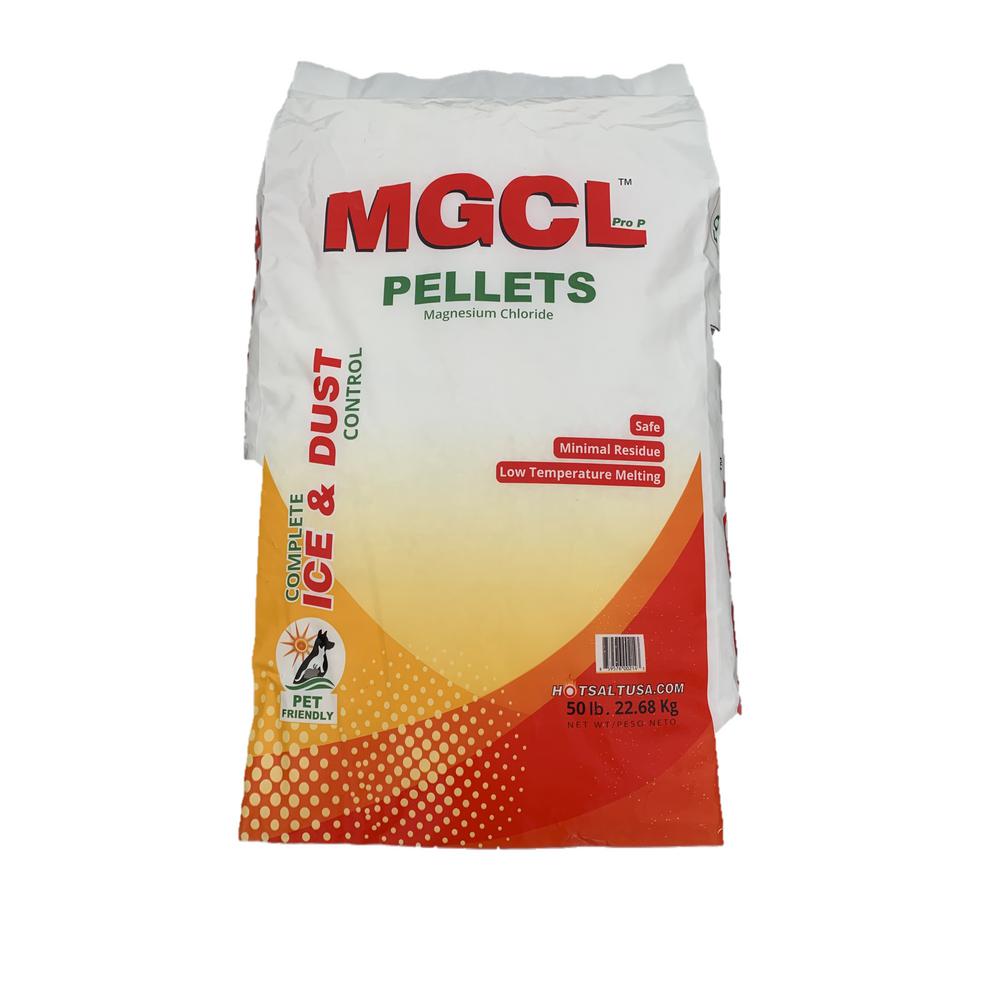 Unbranded 50 Lbs Magnesium Pellet Ice Melt Bag Vp Mp50bg
