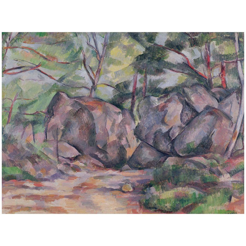 Le moulin sur la Couleuvre à Pontoise by Paul Cezanne Giclee Repro on Canvas
