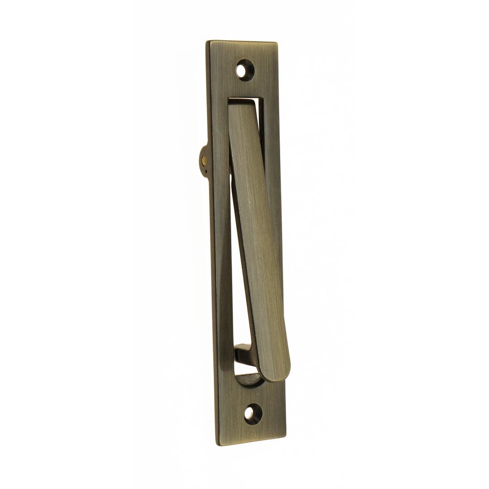 Idh By St Simons 6 1 4 In Solid Brass Antique Brass Edge Pull
