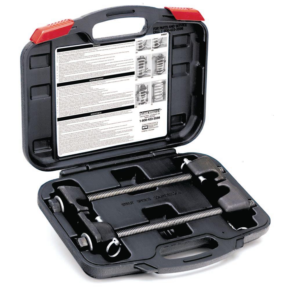 Powerbuilt Strut Spring Compressor Kit648627 The Home Depot