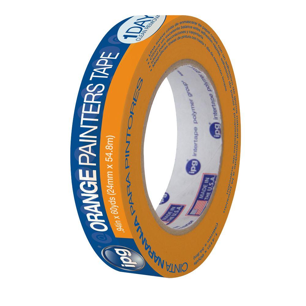 IPG PG505 0.94 in. x 60 yds. Orange Painter's Masking TapePG505160