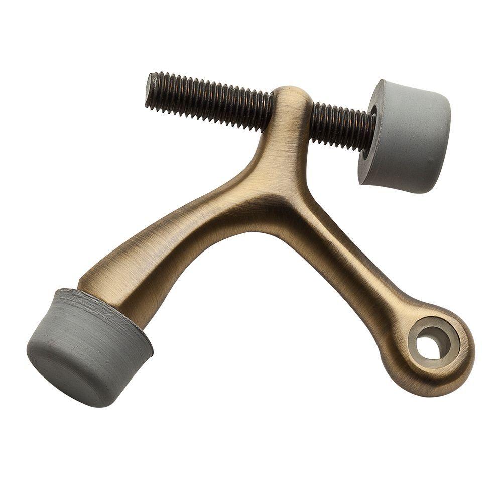 Baldwin Matte Brass and Black Hinge Pin Door Stop9BR7011006 The