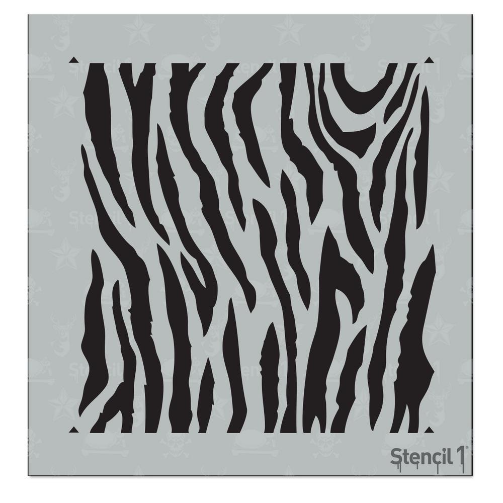 Stencil1 Zebra Print Small Stencil S1 Pa 81 S The Home Depot