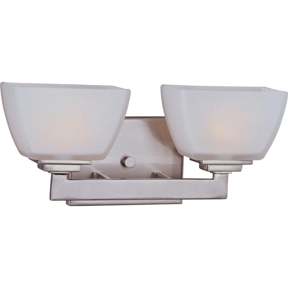 Maxim Lighting Angle 2 Light Satin Nickel Bath Vanity 9032swsn Maxim Lighting Angle 2 Light Satin Nickel Bath Vanity