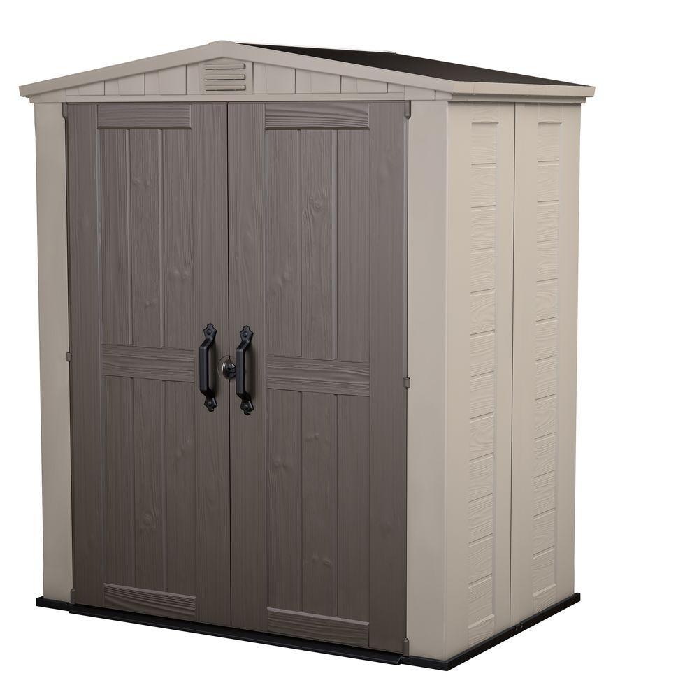 Keter Factor 6 Ft X 3 Outdoor Storage Shed 213040 The Home Depot - Outdoor Cabinet Storage Singapore Keter Factor 6 Ft X 3 Outdoor Storage Shed 213040 The Home Depot - Outdoor Cabinet Storage Singapore