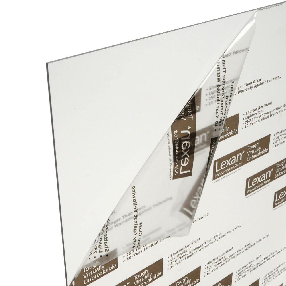 x 6/" x 6/" Polycarbonate Clear Sheets 1//2/" 2 Pack 12mm