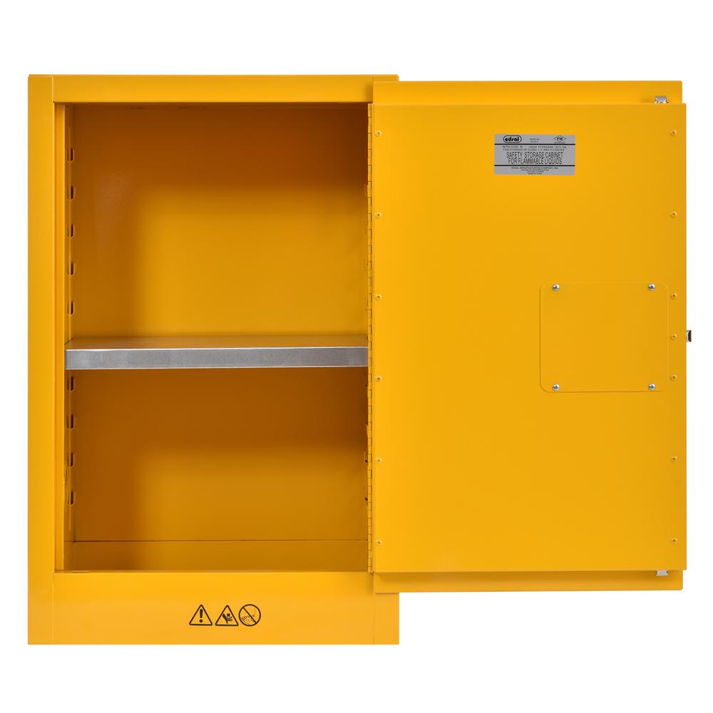 Edsal 35 In H X 23 In W X 18 In D Steel Freestanding Flammable