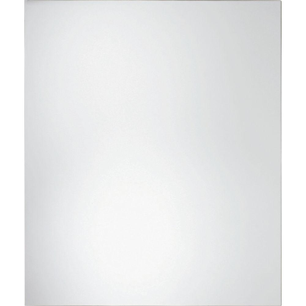 Glacier Bay Somerset 36 in. x 24 in. Traditional Beveled ...