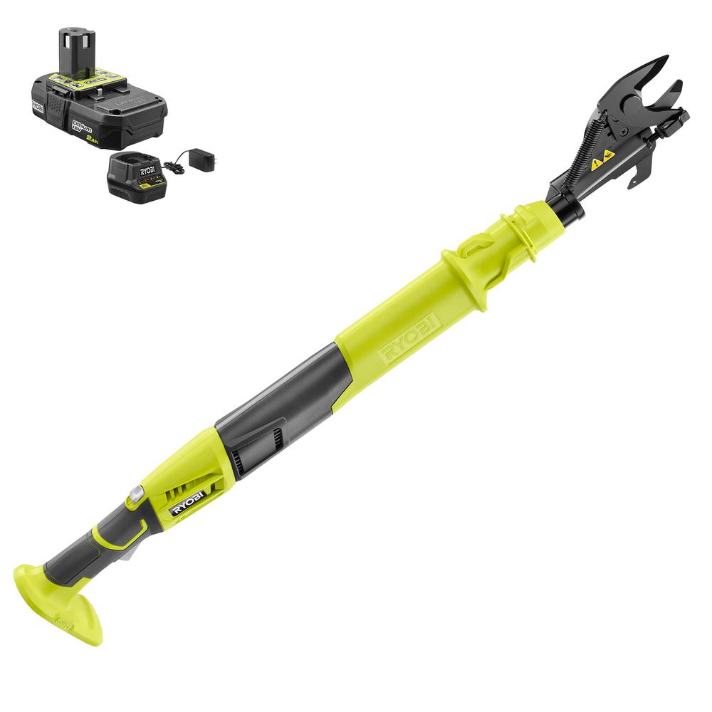 Ryobi One 18 Volt Lithium Ion Cordless Lopper 20 Ah Battery And