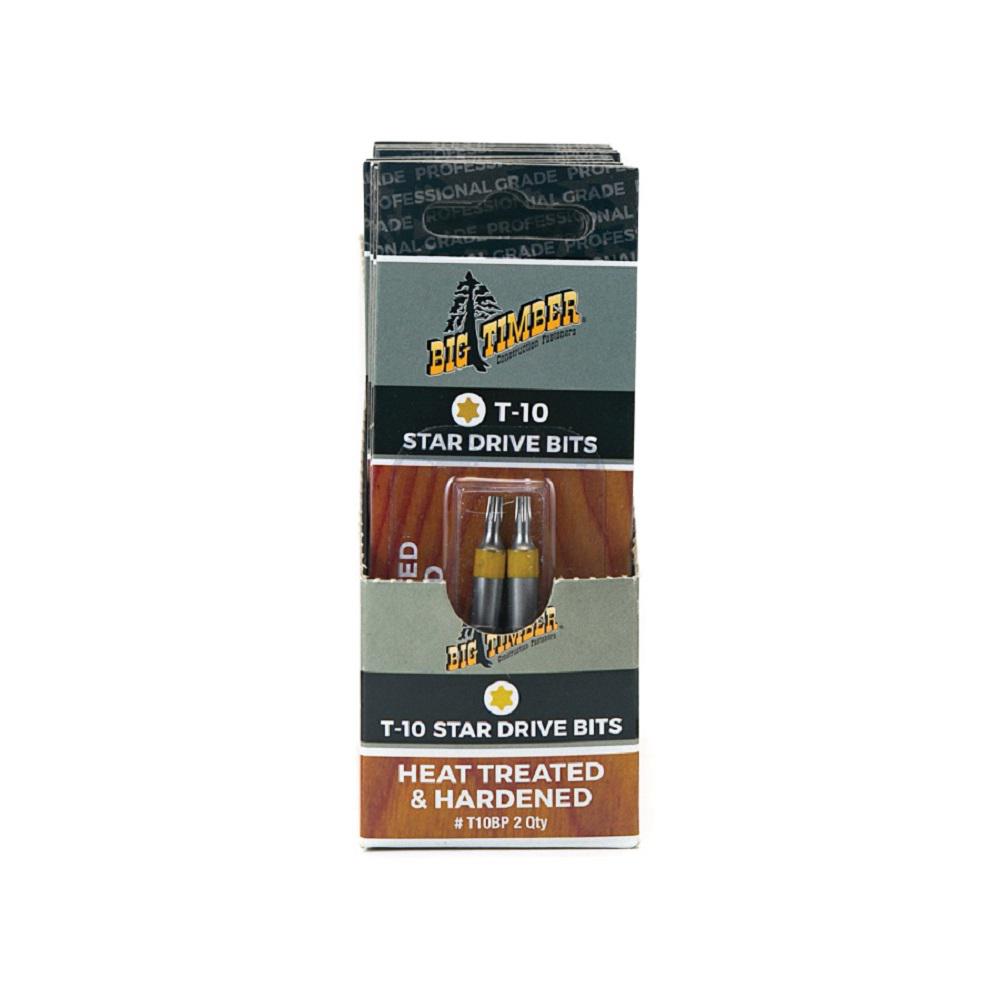 Forney 70893 Power Bit Torx 2-Pack T10-by-2-Inch