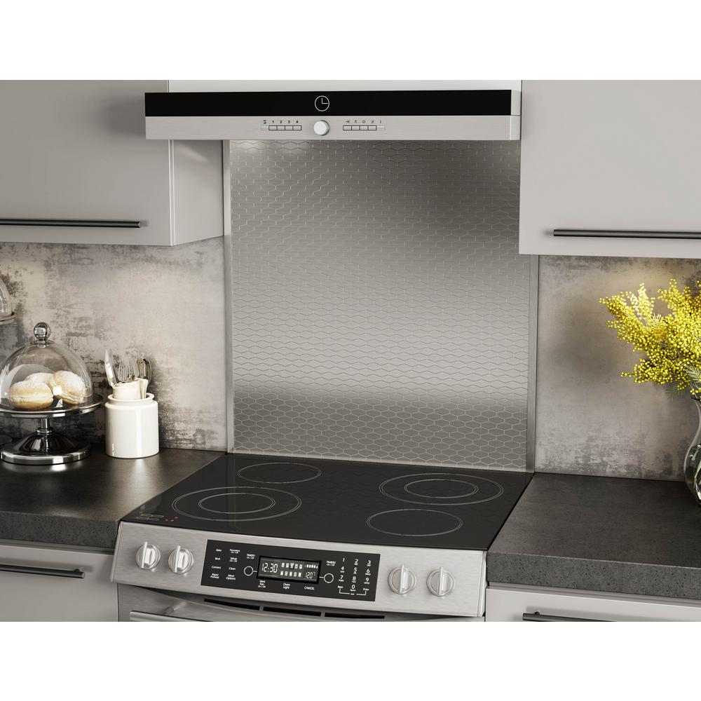 Inoxia SpeedTiles Lozenge Stainless 29.665 inch x 30.433 inch x 5 mm... by Inoxia SpeedTiles