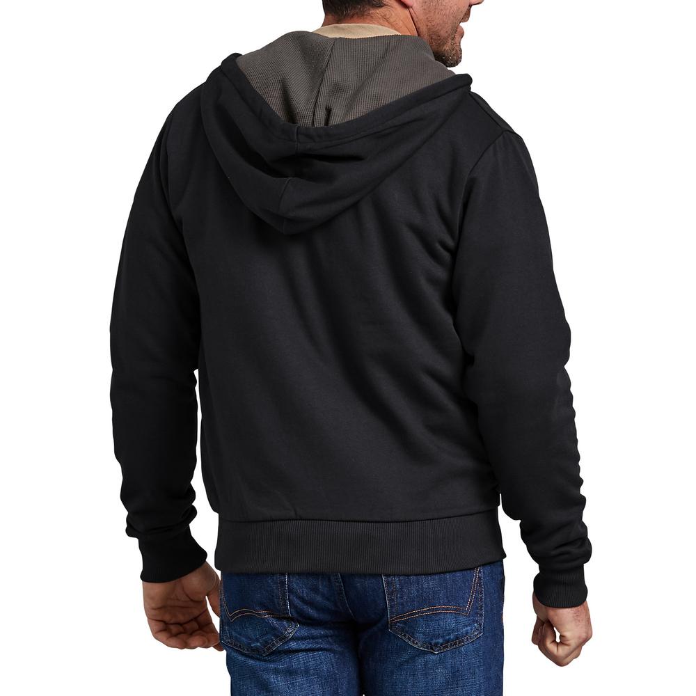 dickies thermal zip up hoodie