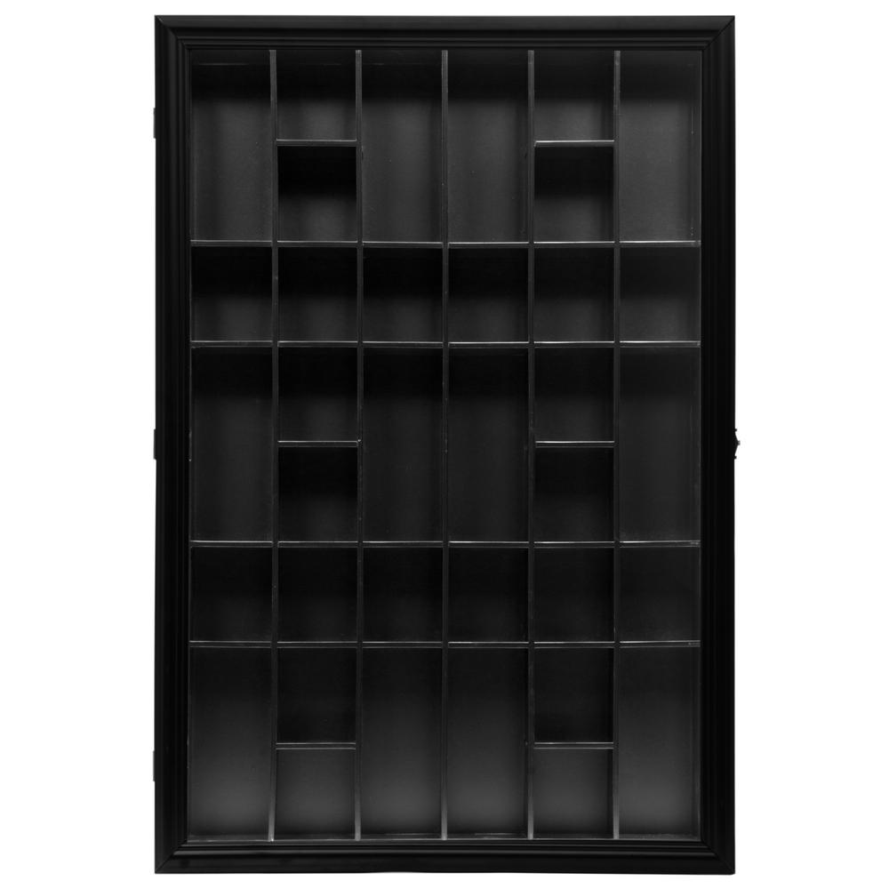 Pinnacle Gallery Solutions 26 2 In W X 2 7 In D Black Shot Glass