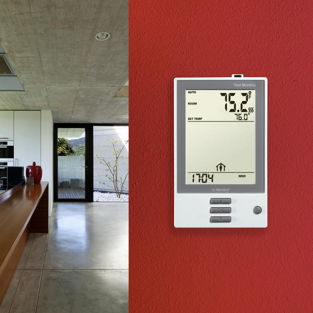 Warmlyyours Nhance Programmable Thermostat With Floor Sensor