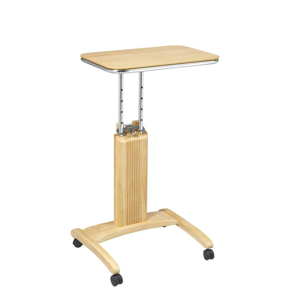 Osp Home Furnishings Precision Maple Laptop Stand With Wheels Psn621 Osp Home Furnishings Precision Maple Laptop Stand With Wheels Psn621 The Depot