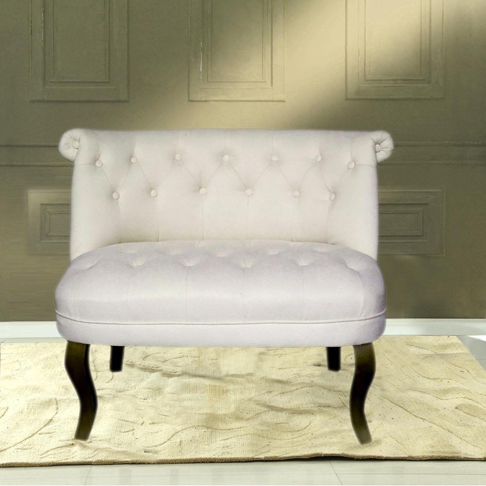 French Pee Sofa Beige Linen Dwc 409 The Home Depot French Pee Sofa Beige Linen