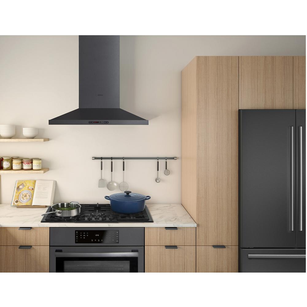 black stainless steel bosch