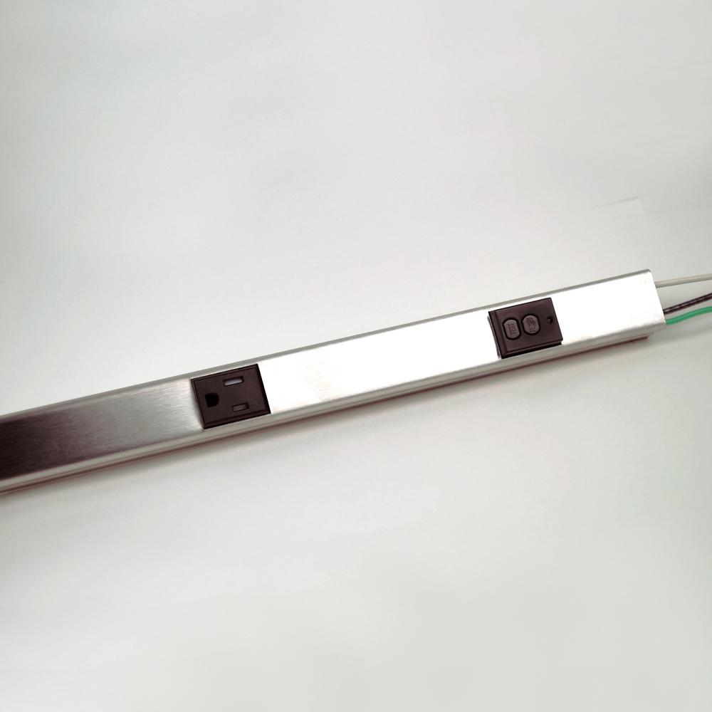 Legrand Wiremold Plugmold 3 ft. 6Outlet Hardwire Power Strip with